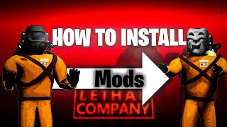 How to install mods on Lethal Company in 2024  Tutorial [upl. by Ahoufe543]