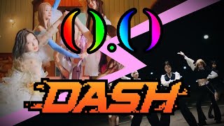 NMIXX ft Jini  OO x Dash Mashup  UNOFFICIAL MUSIC VIDEO [upl. by Redan965]