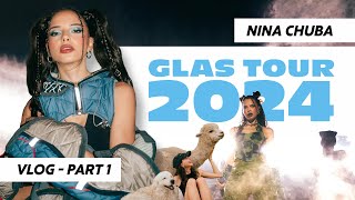 Nina Chuba auf Glas Tour 2024 Part 1 [upl. by Winser]