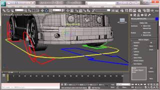 Advanced Vehicle Rigging in 3dsmax 10 Controller hierarchy connection xvid [upl. by Boycey]