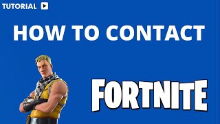 How to contact Epic Games about Fortnite [upl. by Ocirne]