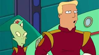 Futurama Zapp Brannigan  DESTROY ALL ALIENS [upl. by Hennahane]