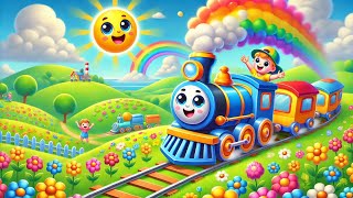 Choo Choo Train Song  Kids Songs  Baby Kids  Bongomelon1 Nursery Rhymes amp Kids Songs [upl. by Norita]