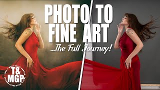 Studio Portrait to Fine Art In Photoshop  Take and Make Great Photography with Gavin Hoey [upl. by Peale485]