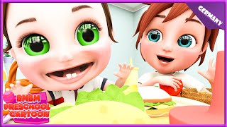 Gute Gewohnheiten  Babylieder – Kinderreime und Kinderlieder Bmbm Cartoon Preschool  Deutsch 120 [upl. by Marsiella]