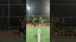 Point skill tipuan😱 sepaktakraw sepakbola rollspike skills salto fyp [upl. by Anaytat825]