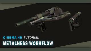 Cinema 4D PBR  How To Setup PBR MetalnessRoughness Workflow [upl. by Etessil876]