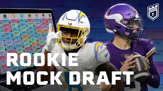 Updated 2024 Dynasty Rookie Mock Draft Post FreeAgency [upl. by Anaehr406]