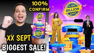 Flipkart Big Billion Days Sale 2024  Sale Date amp Bank Offers  Big Billion Days 2024 Sale Date 🔥 [upl. by Nattirb]