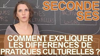 Comment expliquer les différences de pratiques culturelles   SES  Seconde  Les Bons Profs [upl. by Kartis645]