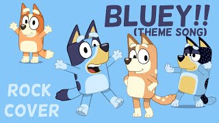 Bluey theme song but its rock n roll [upl. by Ardel]