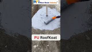 NRI PU RoofKoat Polyurethane Roof Coating Waterproofing Crack Repair Dampness Treatment Coating [upl. by Ellatsyrc]