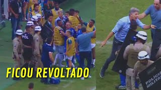 RENATO GAÚCHO MANDOU O TIME SAIR DE CAMPO APÓS CONFUSÃO COM A ARBITRAGEM [upl. by Ahseka]