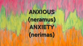 ANXIOUS ANXIETY pronunciation [upl. by Asiar]