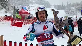 Dave Ryding Makes History With Win In Kitzbühel [upl. by Gillespie]