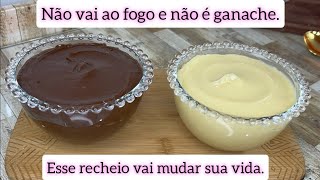 NÃO VAI AO FOGO  ESSE RECHEIO VAI MUDAR SUA PRODUÇÃO E TE FAZER LUCRAR MUITO MAIS NÃO É GANACHE [upl. by Ailic92]