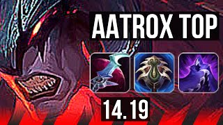 AATROX vs RENEKTON TOP  6 solo kills 1400 games 45k DMG  EUW Master  1419 [upl. by Fredkin]