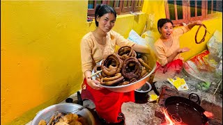 Sel roti ra puri kina banay maile🤔 Newvlog [upl. by Nidnal589]