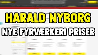 Harald Nyborgs Fyrværkeri Priser Skuffende2425 [upl. by Dick]