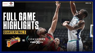 SAN MIGUEL vs CONVERGE  FULL GAME 3 QF HIGHLIGHTS  PBA SEASON 49 GOVERNORS CUP  SEPT 30 2024 [upl. by Graehl]