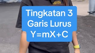 TINGKATAN 3 MATEMATIK GARIS LURUS  A STRAIGHT LINE SPM UASA YMXC [upl. by Dedric437]