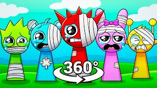 SPRUNKI but THEY SURVIVED Incredibox Sprunki Animation 360° VR [upl. by Ailaza]