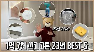 1억 7천 쓰고 뽑은 23년 가장 만족한 소비 BEST 5 l 내돈내산 [upl. by Aivle906]