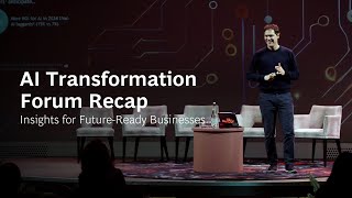 🚀🌐 AI Transformation Forum Recap  Insights for FutureReady Businesses [upl. by Trilley]