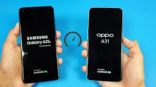 Samsung Galaxy A21s 4GB vs Oppo A31 4GB  Speed Test [upl. by Dodie]