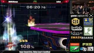 Apex 2014  MIOM Mango vs Leffen  Losers Semis  SSBM [upl. by Naawaj]