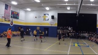 20170331 Epiphany Catholic Church and School  Staff and Student Basketball Game [upl. by Adeline]