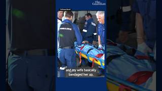 Nearby vet gave Sydney shark attack victim first aid before paramedics arrived [upl. by Avehstab]