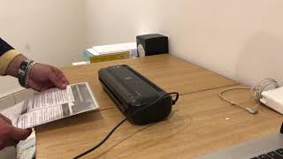 How to USE a Laminator to Laminate Your A4 Paper  New [upl. by Notgnirrab818]