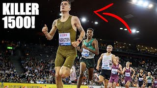 Jakob Ingebrigtsen VS Josh Kerr amp Yared Nuguse  Mens 1500 Meters  Diamond League Zurich [upl. by Esau]