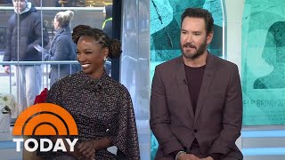 Shanola Hampton and MarkPaul Gosselaar talk TV series ‘Found’ [upl. by Weisberg]