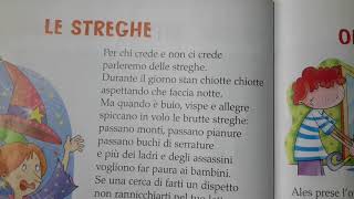 Come legge un bambino dislessico LESF La bambina legge il brano quot Le streghequot per la prima volta [upl. by Orest]