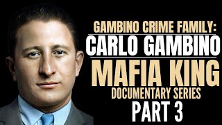 Mafia King The Rise of Carlo Gambino  Documentary Series  Part 3 truecrime mafia mobsters [upl. by Imeon71]