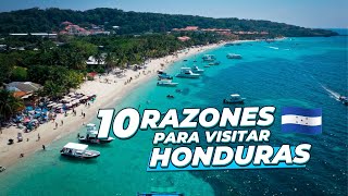 10 sitios de HONDURAS 🇭🇳 que DEBES VISITAR 👉🏻🌴 [upl. by Scarrow]