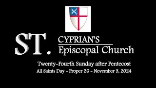 St Cyprians Episcopal Church Service [upl. by Bekelja]