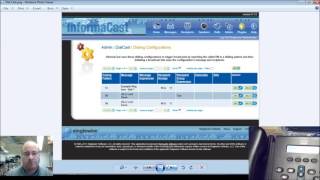 Singlewire Informacast Dialcast feature working on a Cisco CME [upl. by Warfield71]