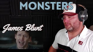 James Blunt  Monsters Official Video REACTION [upl. by Tamiko139]