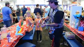 Making Balloons at Chuck E Cheese [upl. by Ranita]