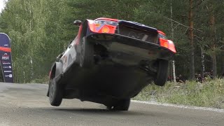 WRC Rally Finland 2024  INSANE JUMPS [upl. by Raynor]