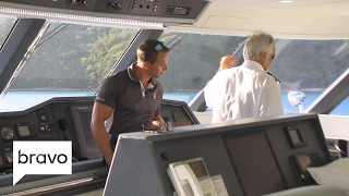 Below Deck Captain Lee quotDo You Really Want to Go to Warquot Season 4 Episode 6  Bravo [upl. by Stevenson620]