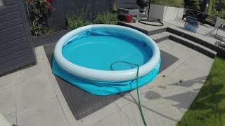 How to setup Bestway Fast SetIntex 8ft10ft paddling pool Unboxing Summer fun Please subscribe😀 [upl. by Monika357]