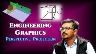 Engineering Graphics Module 5  Perspective Projection  Malayalam [upl. by Chloe]