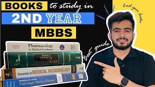 Books to Study in 2nd Year MBBS  Pathology  Pharmacology  Microbiology [upl. by Keane526]