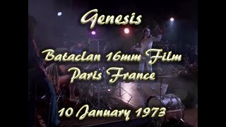 Genesis Live Bataclan France 16mm January 10 1973 4K [upl. by Den815]