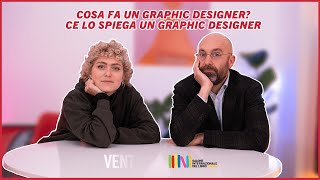 COSA FA UN GRAPHIC DESIGNER CE LO SPIEGA UN GRAPHIC DESIGNER con Riccardo Falcinelli [upl. by Yarg769]