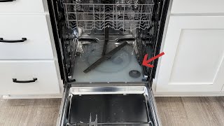 How To Fix a Dishwasher That Wont Drain [upl. by Akinhoj]